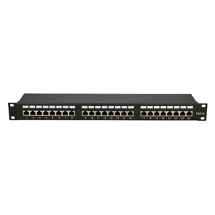 24 port cat6 patch panel wall mount