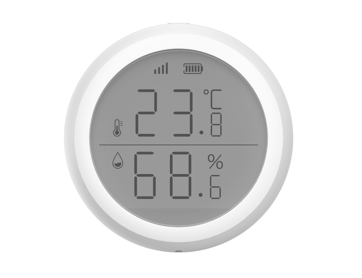 Smart Home WIFI Wireless Temperature Humidity Sensor LCD Thermometer APP  Control