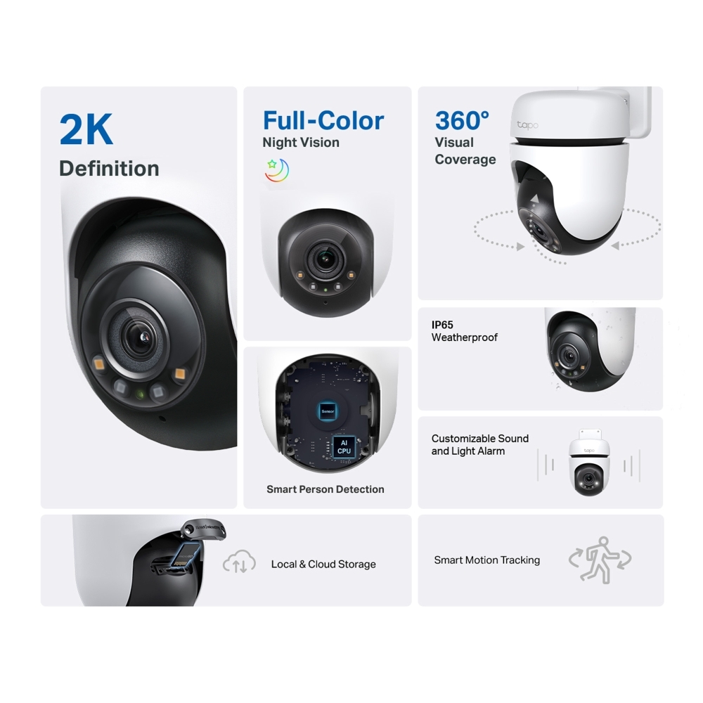 tp-link Tapo C500 Outdoor Pan or Tilt Security WiFi Camera User Guide