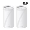 TP-LINK BE19000 Tri-Band Whole Home Mesh WiFi 7 System Deco BE85 (DecoBE85-2)