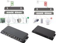 Buy WS-POE-8-ENC Multi Port PoE Injector with 8 Ports for Power and Data To  8 Devices, Add Power over Ethernet To Any Switch. Use with External Power  Supply for Passive or 802.3af