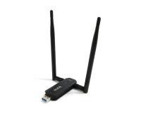 ALFA NETWORK WiFi 6/6E (802.11ax) 2x2 Tri-band 2.4 GHz / 5 GHz / 6 GHz and Bluetooth v5.2 high-performance USB adapter (AWUS036AXM)