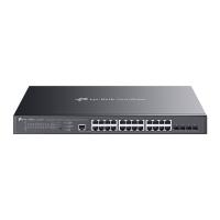 TP-LINK Omada 24-Port Gigabit and 4-Port 10GE SFP+ L2+ Managed Switch with 16-Port PoE+ & 8-Port PoE++ (SG3428XMPP)